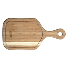 PADDLE SHAPED BAMBOO CUTTING & SERVING BOARD